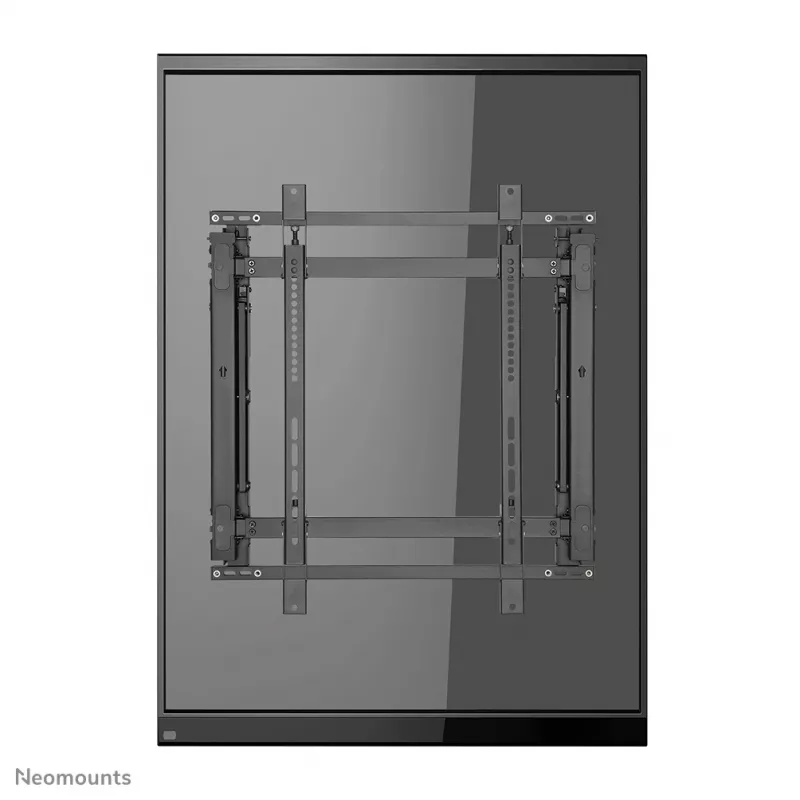 Neomounts LED-VW1750BLACK fiksuotas sieninis laikiklis vaizdo sienai, 32 inch–55 inch, 35 kg, VESA 200x200–600x400, juodas