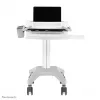 Neomounts MED-M200 mobilus multimedijos vežimėlis iš aliuminio, baltas, 1080 mm