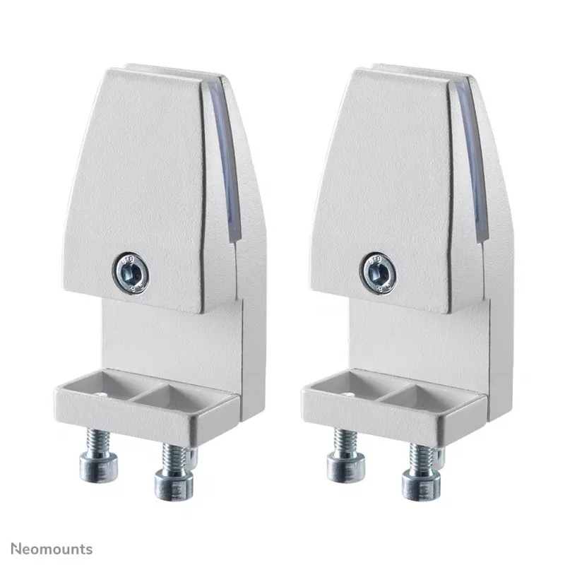 Neomounts NS-CLMP40WHITE stalo spaustuvų rinkinys (2 vnt.) – iki 5 kg