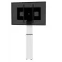 Neomounts PLASMA-W2500SILVER motorizuotas grindinis stovas ekranui, 42 inch - 100 inch, 150 kg, VESA 200x200 - 800x600 mm, sidabrinis