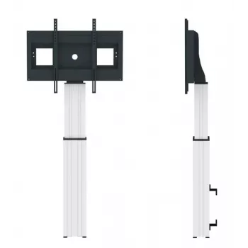 Neomounts PLASMA-W2500SILVER motorizuotas grindinis stovas ekranui, 42 inch - 100 inch, 150 kg, VESA 200x200 - 800x600 mm, sidabrinis