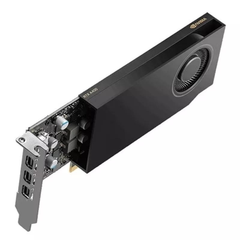 Vaizdo plokštė DELL NVIDIA RTX A400 4GB GDDR6 PCIe x8 4.0