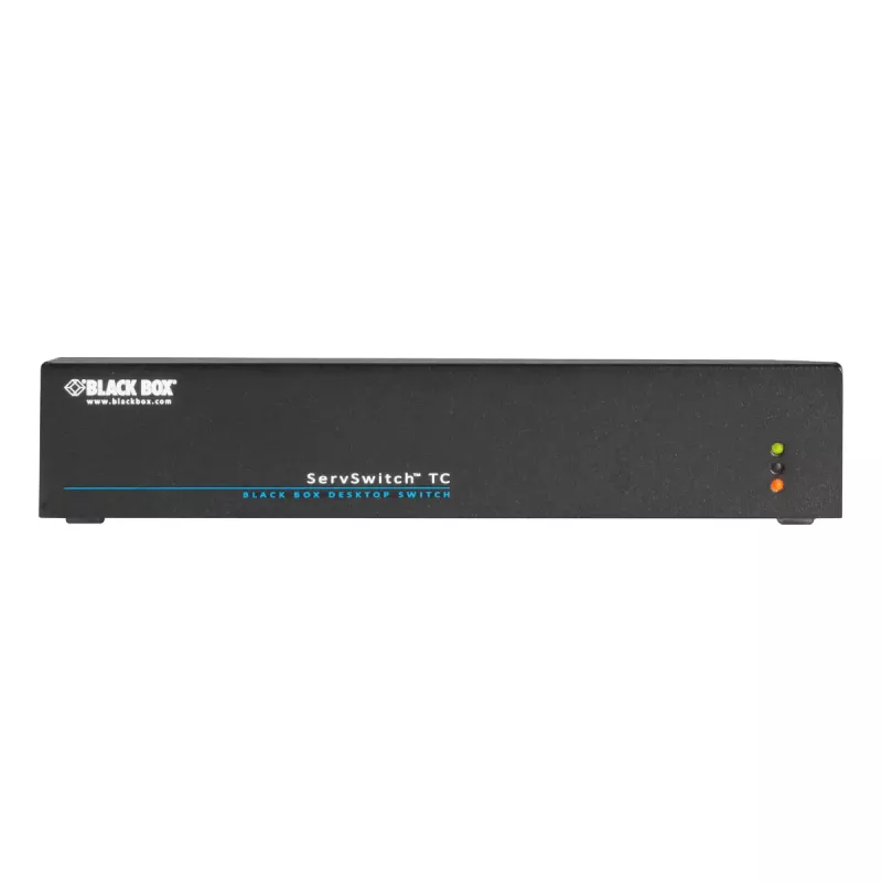 KVM jungiklis Black Box ACX1004A-HID2 USB klaviatūra pele juoda