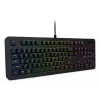 Laidinė žaidimų klaviatūra Lenovo K310 – pilno dydžio 100%, USB, US anglų, RGB apšvietimas, juoda, 1,8 m laidas