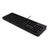 Laidinė žaidimų klaviatūra Lenovo K310 – pilno dydžio 100%, USB, US anglų, RGB apšvietimas, juoda, 1,8 m laidas
