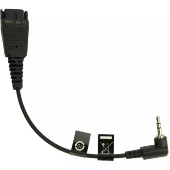 Jabra 8800-00-46 laidas ausinių priedui, QD į 2,5 mm kaištį