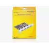 DeLOCK 89297 PCIe plokštė su 4 išoriniais USB 3.0 lizdais (USB 3.2 Gen 1)
