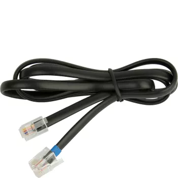 Jabra plokščias telefono kabelis RJ9 (vyriškas) į RJ9 (vyriškas), 875 mm