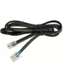 Jabra plokščias telefono kabelis RJ9 (vyriškas) į RJ9 (vyriškas), 875 mm