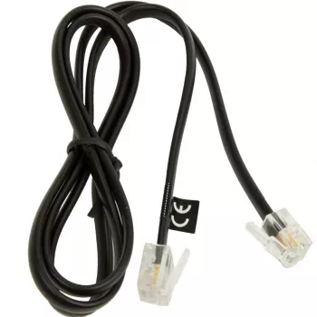 Jabla 8800-00-101 telefono kabelis, juodas