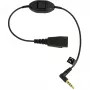 Mobilus QD į 3,5 mm adapteris Jabra LINK 8800-00-103