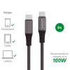 USB-C laidas 4smarts 456267 3 m USB C juodas 0.48 Gbit/s