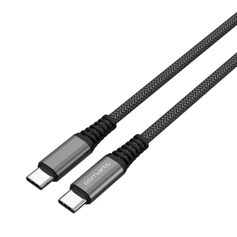 USB-C laidas 4smarts 456267 3 m USB C juodas 0.48 Gbit/s