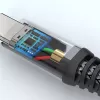 USB-C laidas 4smarts 456267 3 m USB C juodas 0.48 Gbit/s