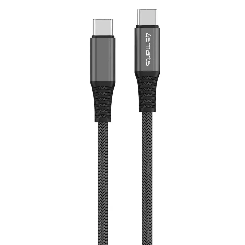 USB-C laidas 4smarts 456267 3 m USB C juodas 0.48 Gbit/s