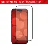 Displex Full Cover ekrano apsauginis stiklas (10H), Apple iPhone 15/15 Pro, Eco montavimo rėmelis, pilnas dengimas