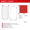 Displex Full Cover ekrano apsauginis stiklas (10H), Apple iPhone 15/15 Pro, Eco montavimo rėmelis, pilnas dengimas