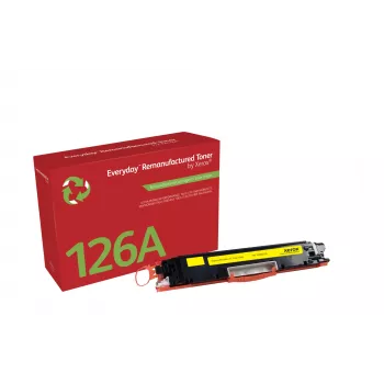 „Everyday™“ perdirbtas geltonas toneris, suderinamas su HP 126A (CE312A), standartinės talpos