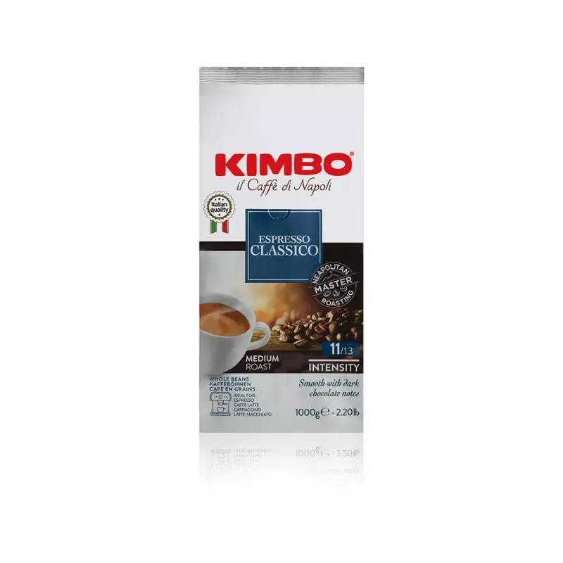 Kavos pupelės KIMBO 014089 Espresso Classico 1 kg vidutinio skrudinimo