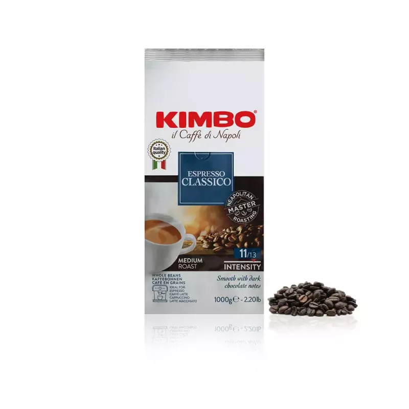 Kavos pupelės KIMBO 014089 Espresso Classico 1 kg vidutinio skrudinimo