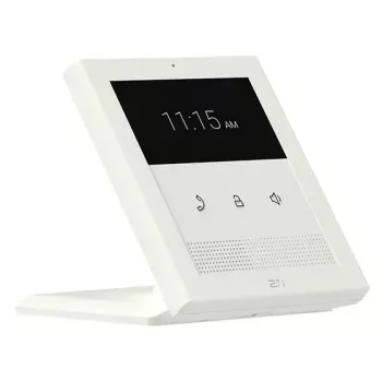 Vidinė vaizdo domofono stotelė 2N Clip 10,9 cm (4,3 colio) LCD, 480×272, jutiklinis, balta, Gigabit Ethernet, DC/PoE