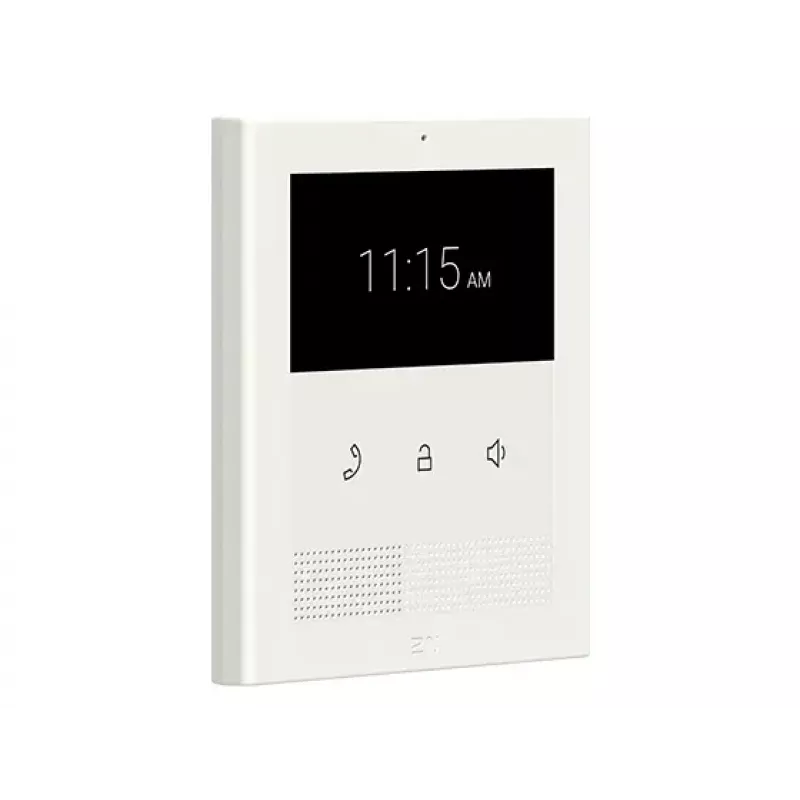 Vidinė vaizdo domofono stotelė 2N Clip 10,9 cm (4,3 colio) LCD, 480×272, jutiklinis, balta, Gigabit Ethernet, DC/PoE