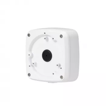Jungiamoji dėžutė DAHUA PFA123, aliumininė, IP66, 1/2 colio sriegis, maks. apkrova 3 kg, 134×134×51 mm