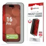 Displex privatumo apsauginis stiklas (10H) Apple iPhone 16 Pro su Eco tvirtinimo rėmeliu