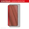 Displex privatumo apsauginis stiklas (10H) Samsung Galaxy S25 Edge, Eco tvirtinimo rėmelis, privatumo filtras