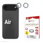 Displex Premium Camera Lens Glass, iPhone Air, 10H, DLC, skaidrus, Quick Mount