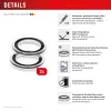 Displex Premium Camera Lens Glass, iPhone Air, 10H, DLC, skaidrus, Quick Mount