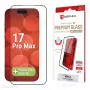 Displex Premium Screen Protector (Full Cover, 10H) Apple iPhone 17 Pro Max, Eco montavimo rėmelis, pilnas padengimas