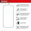 Displex Premium Screen Protector (Full Cover, 10H) Apple iPhone 17 Pro Max, Eco montavimo rėmelis, pilnas padengimas
