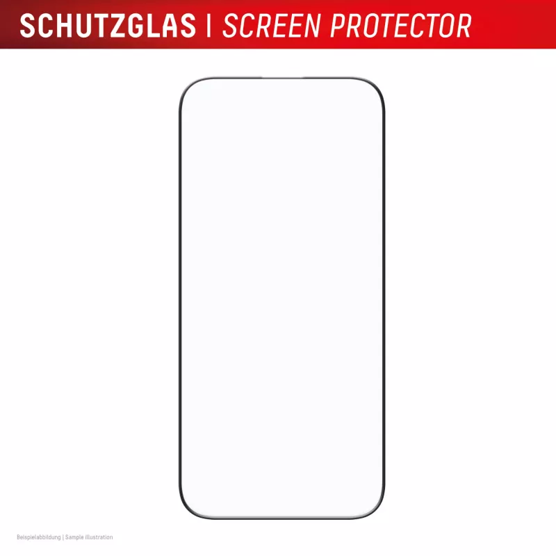 Displex Premium Screen Protector (visiškas padengimas, 10H) Apple iPhone Air, Eco montavimo rėmelis, visiškas padengimas
