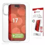 Displex Screen Protector + Dėklas Apple iPhone 17, Eco Montavimo Rėmelis, atsparus įbrėžimams