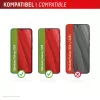 Displex privatumo ekrano apsauginis stiklas (10H) Samsung Galaxy S24/S25 su Eco tvirtinimo rėmeliu, privatumo filtras