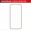 Displex Premium Anti-Reflex ekrano apsauginis stiklas (anti-refleksinis, pilnas uždengimas, 10H) Apple iPhone 16 Pro, Eco montavimo rėmelis, pilnas uždengimas