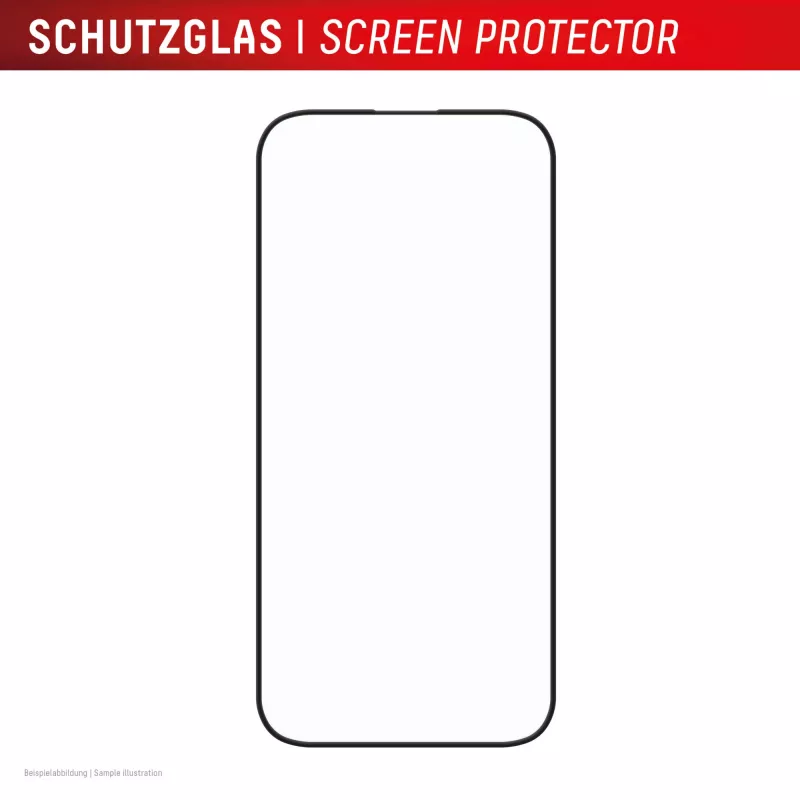 Displex Premium Anti-Reflex ekrano apsauginis stiklas (anti-refleksinis, pilnas uždengimas, 10H) Apple iPhone 16 Pro, Eco montavimo rėmelis, pilnas uždengimas