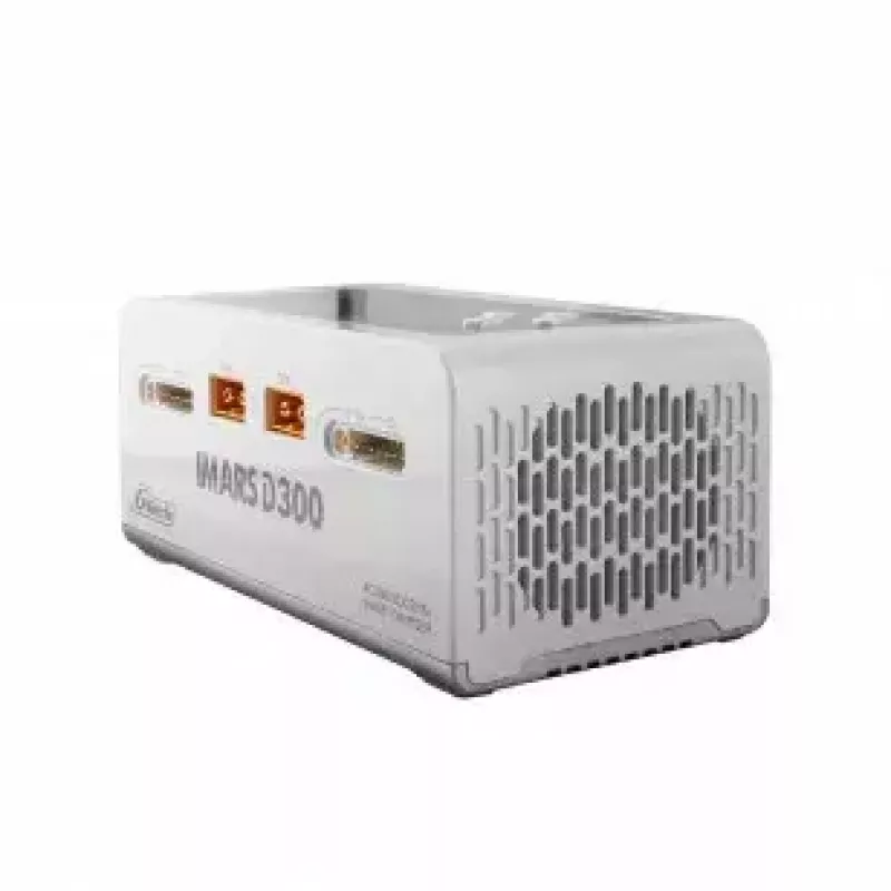 Baterijų įkroviklis Gens ace IMARS D300 300W/700W AC/DC baltas