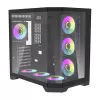 Kompiuterio korpusas Darkflash FT418 PRO, ATX, juodas