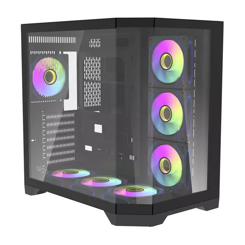 Kompiuterio korpusas Darkflash FT418 PRO, ATX, juodas