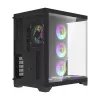 Kompiuterio korpusas Darkflash FT418 PRO, ATX, juodas