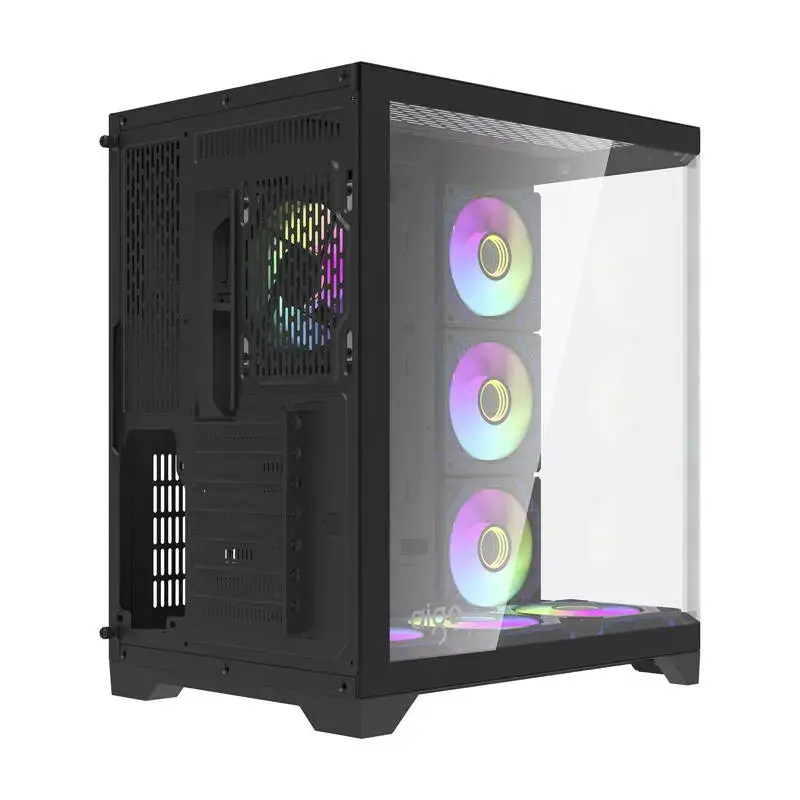 Kompiuterio korpusas Darkflash FT418 PRO, ATX, juodas