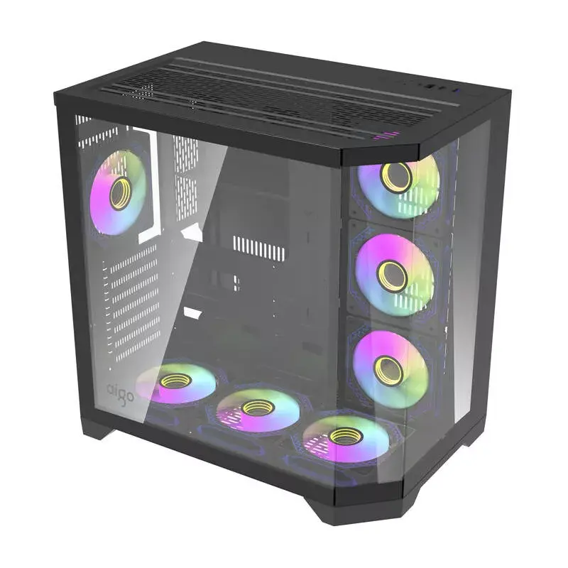 Kompiuterio korpusas Darkflash FT418 PRO, ATX, juodas
