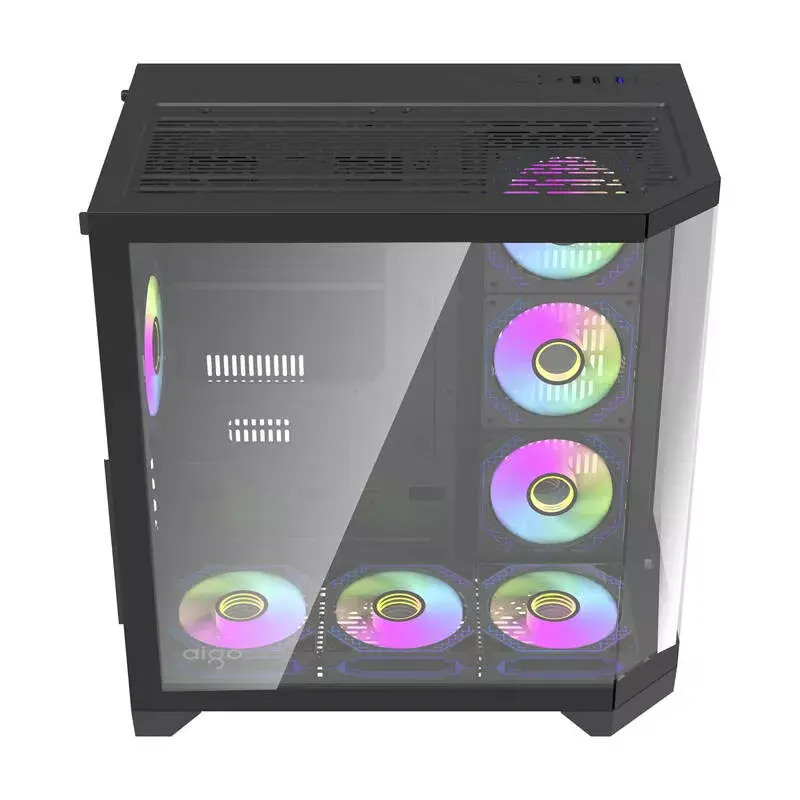 Kompiuterio korpusas Darkflash FT418 PRO, ATX, juodas