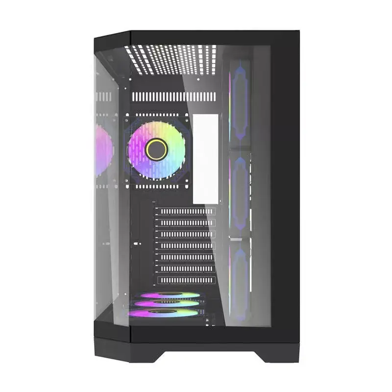 Kompiuterio korpusas Darkflash FT418 PRO, ATX, juodas
