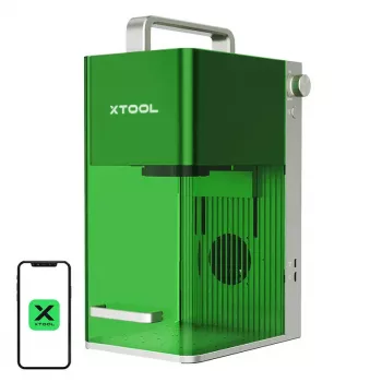 Lazerinio graviravimo ir pjovimo staklės xTool F1 deluxe rinkinys – 2 viename graviravimo ir pjovimo sistema