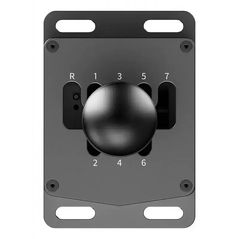 Lenktynių pavarų perjungiklis MOZA HGP Shifter – aliuminis, juodas, 100×143×241 mm, USB-A į USB-B