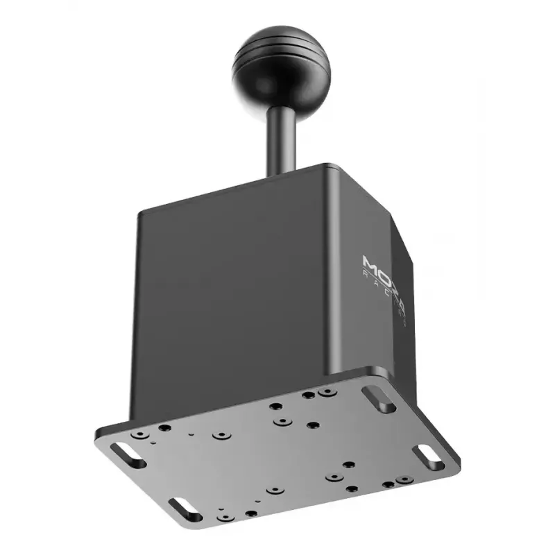 Lenktynių pavarų perjungiklis MOZA HGP Shifter – aliuminis, juodas, 100×143×241 mm, USB-A į USB-B