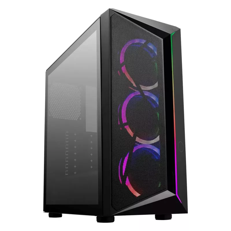 Kompiuterio korpusas Cooler Master CMP 510 Midi Tower Juodas